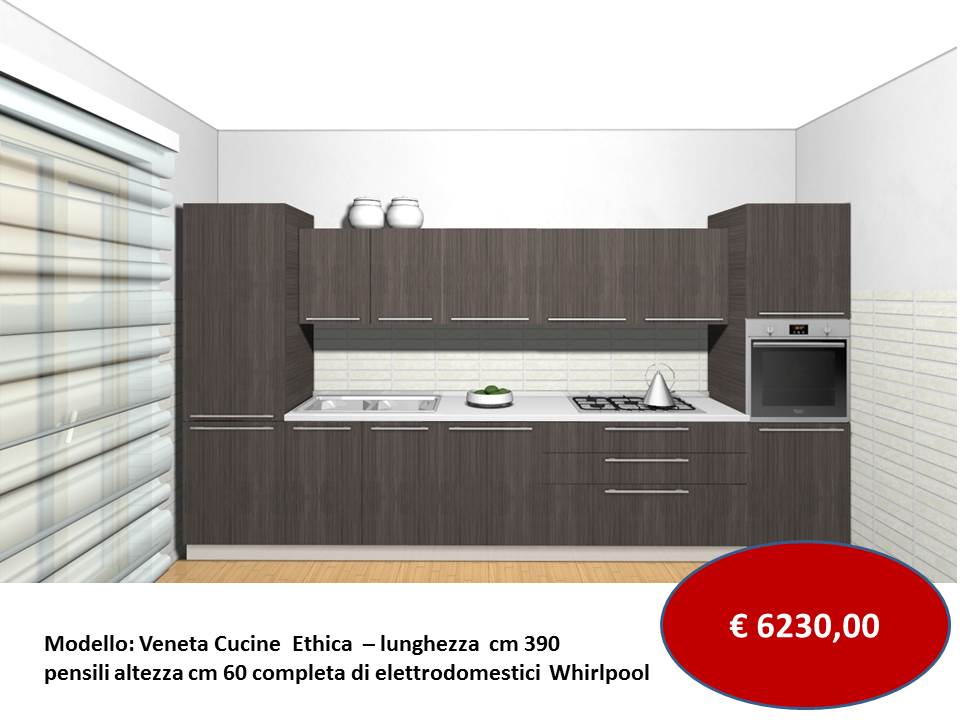 cucina modello Ethica finitura decorativo Veneta Cucine 